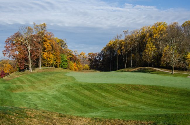 Hole 9 - Fieldstone Golf Club - Greenville, DE